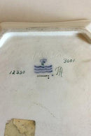 Royal Copenhagen Tete á Tete Kaffeservice med Mørk Rosa dekoration i overglasur. Består af Fad, Kaffekande, Flødekande, Sukkerskål og en kop - Danam Antik