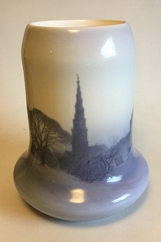 Royal Copenhagen Unika Art Nouveau Vase af Arthur Boesen - Danam Antik