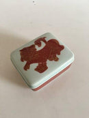 Royal Copenhagen Unika Boks med Låg af Thorkild Olsen - Danam Antik