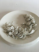 Royal Copenhagen Unika Fad af Lydia Weng (Bie) fra 1907 Fasangaarden (Frederiksberg Have) - Danam Antik