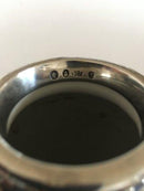 Royal Copenhagen Unika Krystal Glasur Vase af Valdemar Engelhardt med Michelsen Sølv montering No G47 - Danam Antik