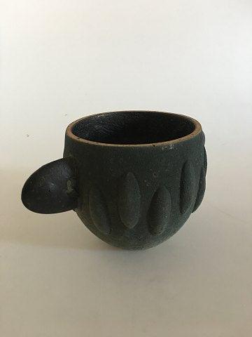 Royal Copenhagen Unika Stentøjsvase af Pia Langelund - Danam Antik