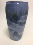 Royal Copenhagen Unika Vase af Johanne Louise Oppermann fra April 1893 Liv i Tåge - Danam Antik