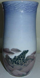 Royal Copenhagen Unika vase af Stephan Ussing med Frøer fra Juli 1895 - Danam Antik