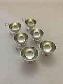 Sæt på 6 Svenske Sølv Punch glas fra GAB - Danam Antik