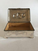 Stor Evald Nielsen Sølv Æske / Box - Danam Antik