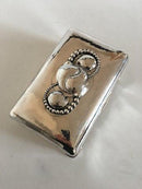 Stor Evald Nielsen Sølv Æske / Box - Danam Antik