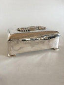 Stor Evald Nielsen Sølv Æske / Box - Danam Antik