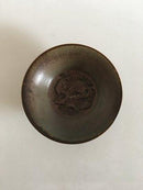 Tidlig Bing & Grøndahl Stentøjs skål med los motiv No D330 - Danam Antik